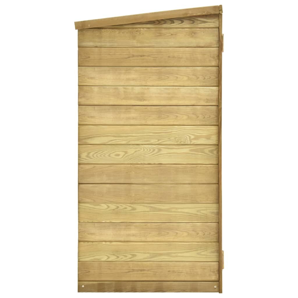Garden Tool Shed 135x60x123 cm Impregnated Pinewood